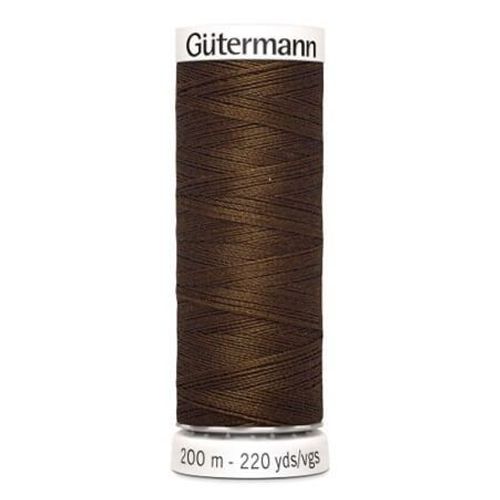 Fil À Coudre 100% Polyester 200m - Gütermann 280 Marron