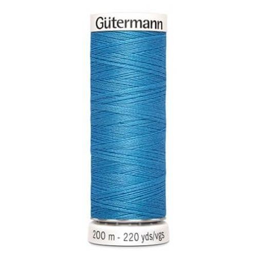 Fil À Coudre 100% Polyester 200m - Gütermann 278 Bleu