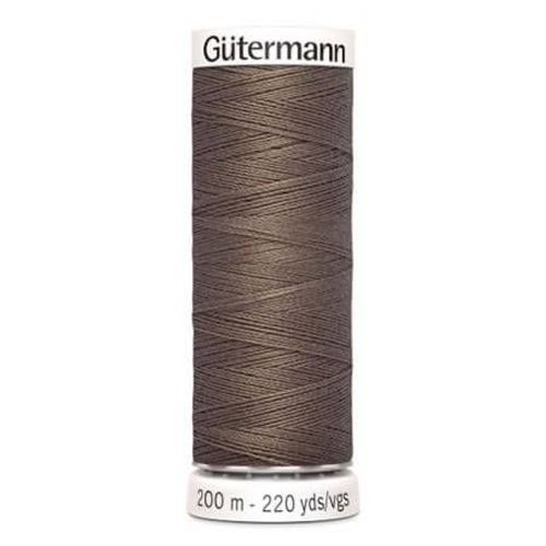 Fil À Coudre 100% Polyester 200m - Gütermann 439 Marron