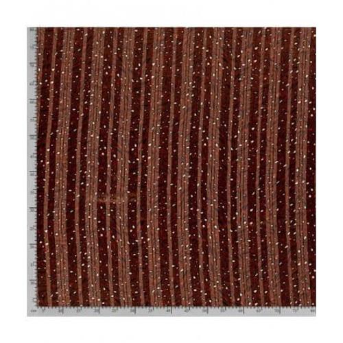 Tissu Polyester Imprimé Animaux Polyester Marron Clair