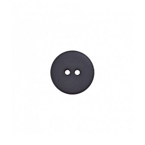 Boutons Polyester Rond 2 Trous 15mm X 4 - Prym - Certifié Oeko-Tex Gris Fonce