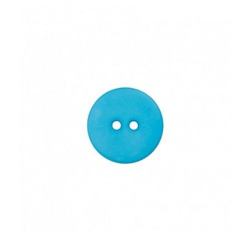 Boutons Polyester Rond 2 Trous 20mm X 3 - Prym - Certifié Oeko-Tex Bleu (Turquoise Fonce)