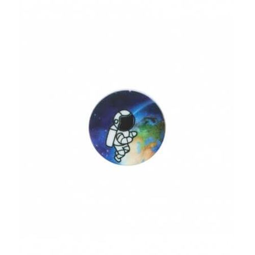 Bouton Astronaute Polyester À Queue 18mm - Prym Terre Bleu