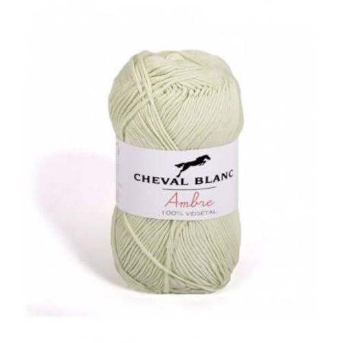 Coton Et Bambou À Tricoter Ambre - Cheval Blanc 166 Vert