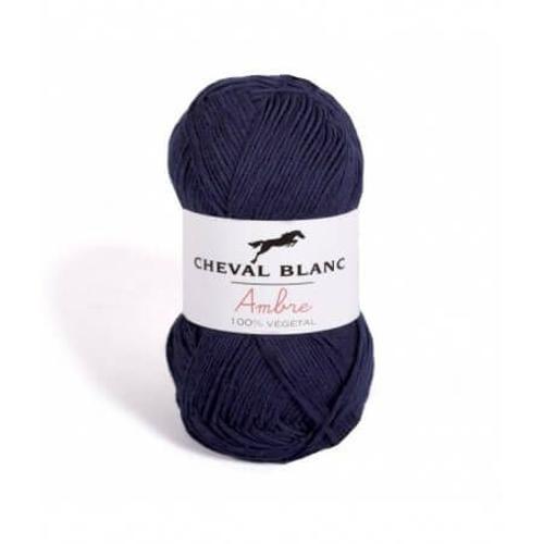 Coton Et Bambou À Tricoter Ambre - Cheval Blanc 094 Bleu