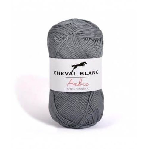 Coton Et Bambou À Tricoter Ambre - Cheval Blanc 030 Bleu