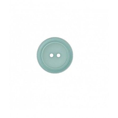 Boutons Costume Uni Polyester 2 Trous 20mm X 3 - Prym Vert Turquoise
