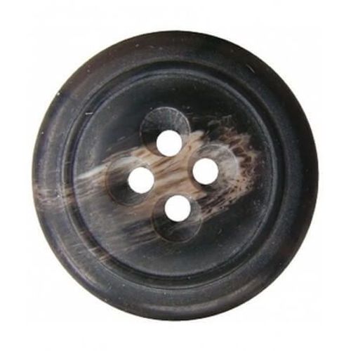 Boutons Costume Chiné Marron 4 Trous 20 Mm X 3 - Union Knopf Marron