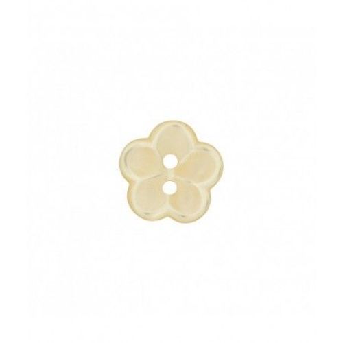 Boutons Fleurs Jaunes 12 Mm X 4 - Union Knopf Jaune