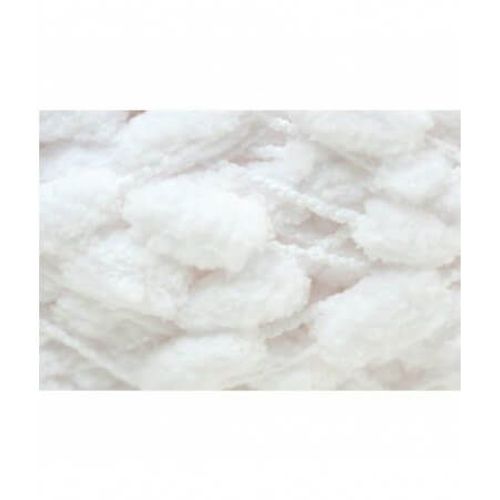 Fil À Pompons À Tricoter Creative Pompon Uni 200 Gr - Rico Design 18 Blanc