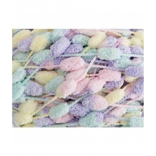 Pelote À Pompons Creative Pompon Print 200 Gr - Rico Design 25 Rose