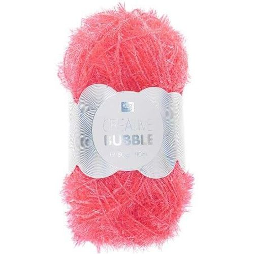 Pelotes De Fil À Tricoter Creative Bubble De Rico Design - Laissez Votre Imagination Prendre Forme Avec Ce Fil Éponge ! 26 Rose