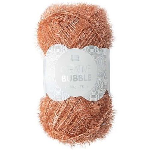 Pelotes De Fil À Tricoter Creative Bubble De Rico Design - Laissez Votre Imagination Prendre Forme Avec Ce Fil Éponge ! 22 Marron