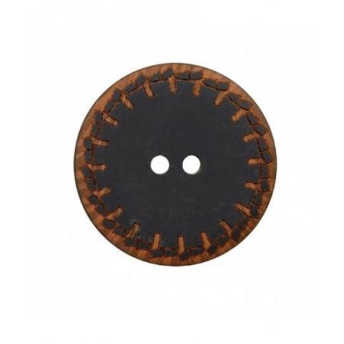 Bouton Graphique 2 Trous 23 À 28mm - Prym 23 Noir