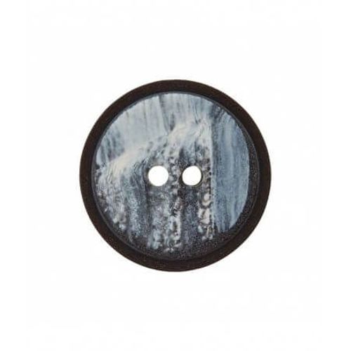 Boutons Effet Marbre 2 Trous 23mm X2 - Prym Gris