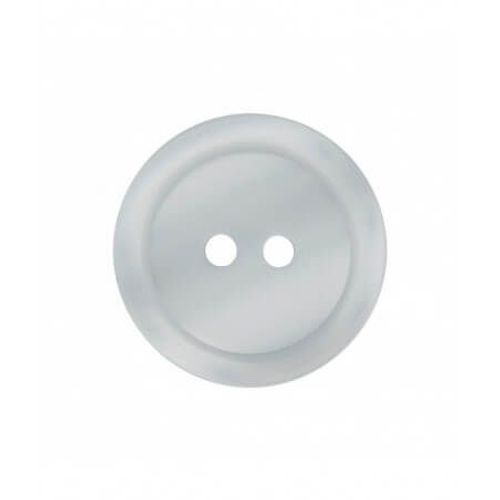 Boutons De Chemise 2 Trous En Polyester 25mm X2 - Prym Blanc