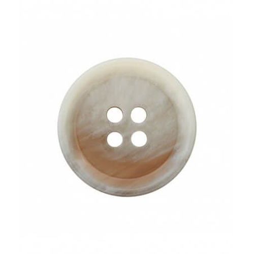 Boutons De Chemise Dégradé 4 Trous 15mm X4 - Prym Beige Camel Ecru