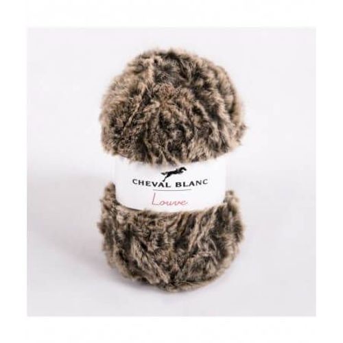 Pelote De Fourrure Louve - Cheval Blanc 319 Multicolore