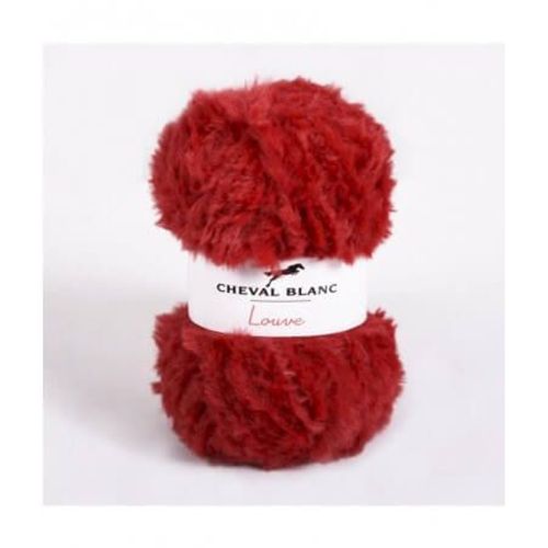 Pelote De Fourrure Louve - Cheval Blanc 305 Rouge