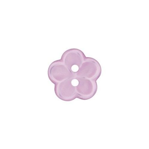 Boutons Fleurs Blanches 12 Mm X 4 - Union Knopf Lilas Violet