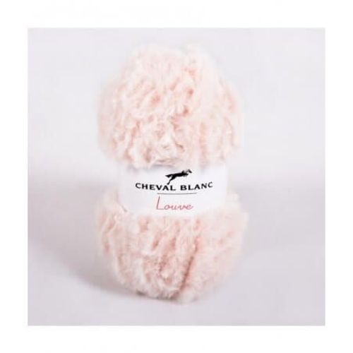 Pelote De Fourrure Louve - Cheval Blanc 070 Rose