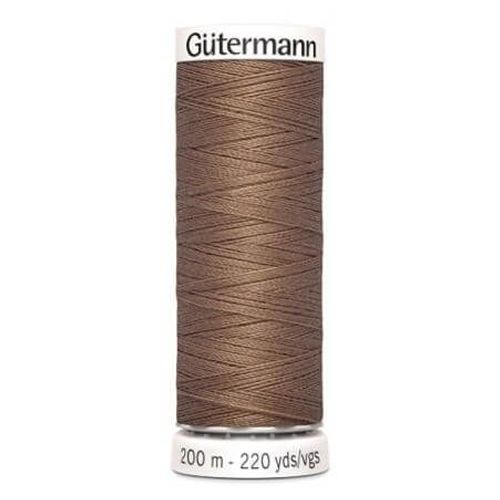 Fil À Coudre 100% Polyester 200m - Gütermann 454 Marron