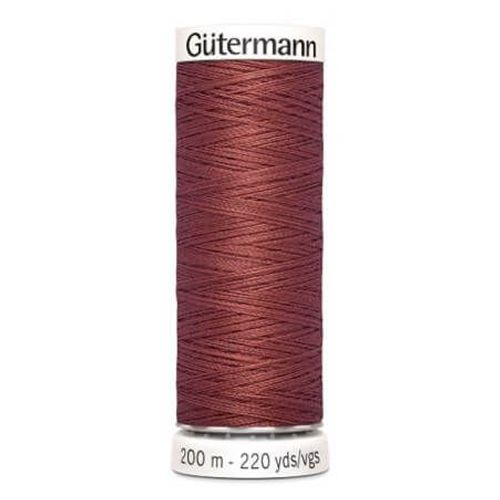 Fil À Coudre 100% Polyester 200m - Gütermann 461 Marron