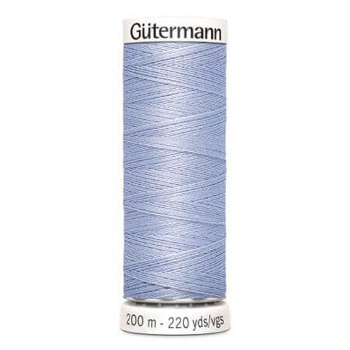 Fil À Coudre 100% Polyester 200m - Gütermann 655 Bleu