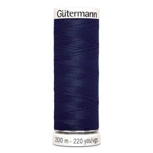 Fil À Coudre 100% Polyester 200m - Gütermann 711 Bleu