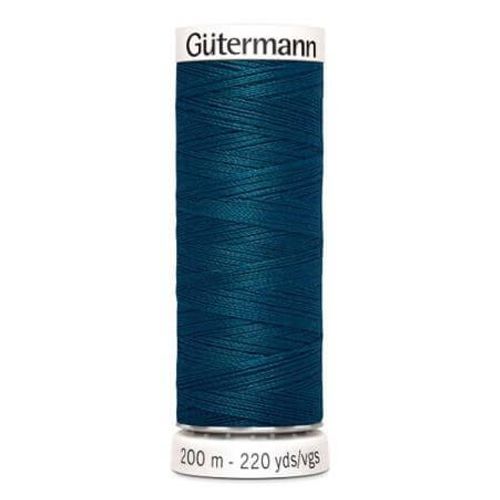 Fil À Coudre 100% Polyester 200m - Gütermann 870 Bleu