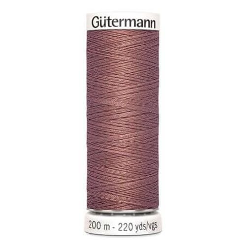 Fil À Coudre 100% Polyester 200m - Gütermann 844 Rose
