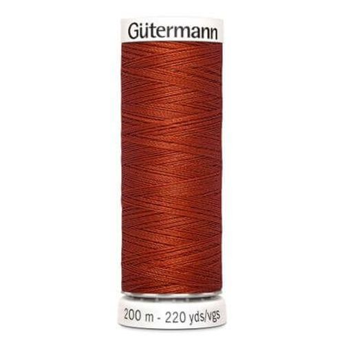 Fil À Coudre 100% Polyester 200m - Gütermann 837 Orange