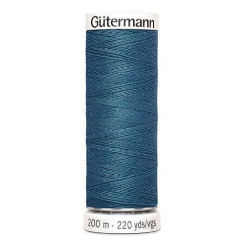 Fil À Coudre 100% Polyester 200m - Gütermann 903 Bleu