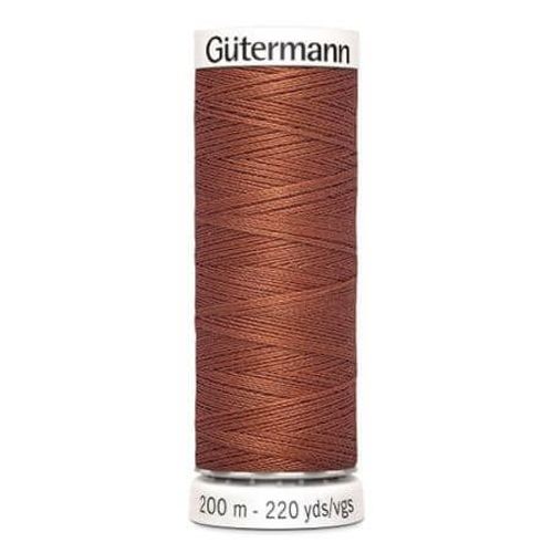 Fil À Coudre 100% Polyester 200m - Gütermann 847 Marron