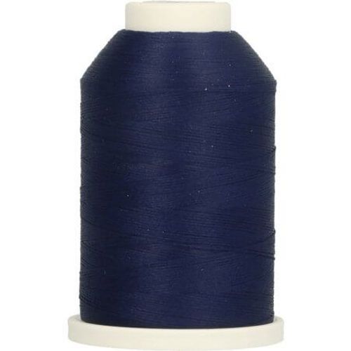 Fil Mousse À Surjeter Aeroflock N°100 Madeira - 1000m - Madeira 8420 Bleu Marine