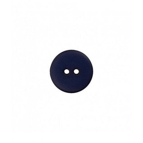 Boutons Polyester Bleu Marine 25 Mm X 2 - Union Knopf Bleu