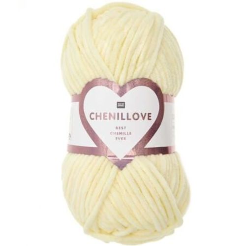 Découvrez Le Confort Et La Douceur De La Pelote Velours Creative Chenillove 100gr De Rico Design 03 Jaune