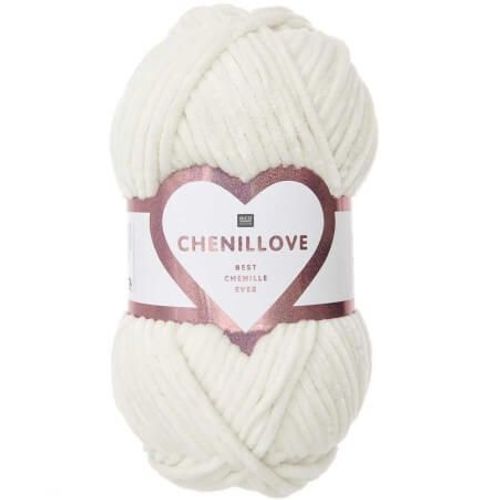 Découvrez Le Confort Et La Douceur De La Pelote Velours Creative Chenillove 100gr De Rico Design 01 Creme Ecru