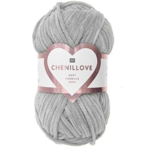 Découvrez Le Confort Et La Douceur De La Pelote Velours Creative Chenillove 100gr De Rico Design 13 Gris