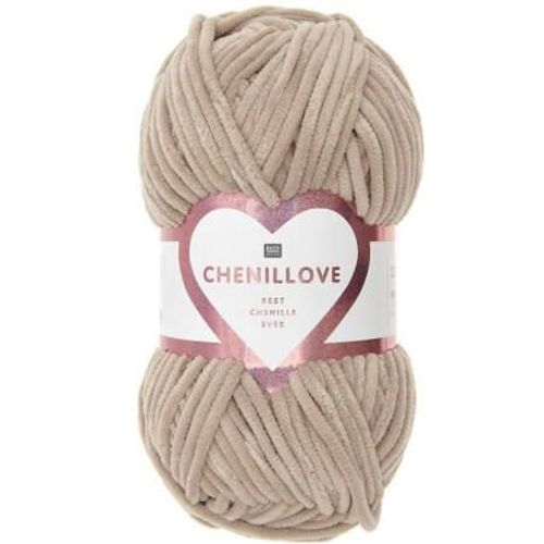 Découvrez Le Confort Et La Douceur De La Pelote Velours Creative Chenillove 100gr De Rico Design 11 Marron Beige