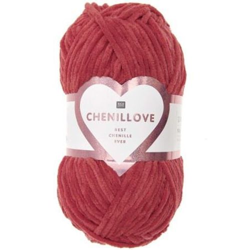 Découvrez Le Confort Et La Douceur De La Pelote Velours Creative Chenillove 100gr De Rico Design 06 Rouge