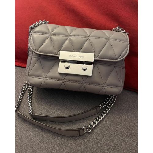 Petit sac à bandoulière Sloan en cuir matelassé Michael Kors