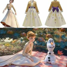 Déguisement Luxe Elsa La Reine des Neiges 2 épilogue - Taille S