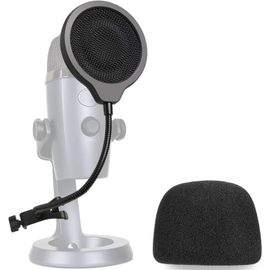 YOUSHARES Mikrofon Windschutz Kompatibel Mit RODE Wireless Go 2, Profi Pop Filter Entwickelt Für