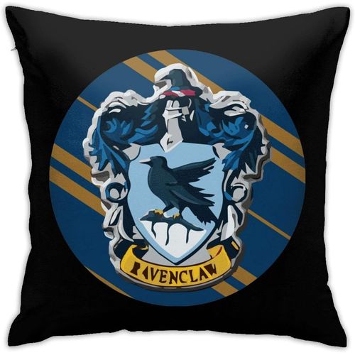 Ha-Rry Po-Tter Ra-Venclaw Housses De Coussin Décoratives 45 Cm X 45 Cm Housses De Coussin Pour Canapé De Voiture, Canapé-Lit, Oreiller Doux