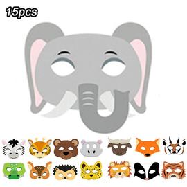 Masques Avec Animaux De La Jungle, Décoration De Fête, Cadeaux