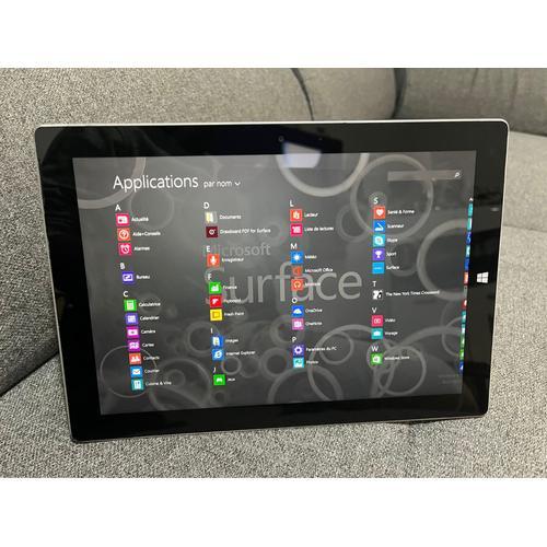 Tablette Microsoft Surface 3 128 Go 10.8 pouces Argent