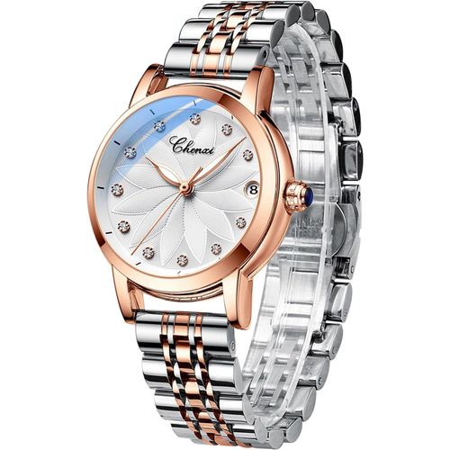 Meimieshop-Montre Mécanique Automatique Pour Femme-Bracelet En Acier Inoxydable-Cadran Squelette De Luxe-Diamant Élégant