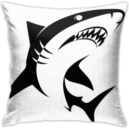 Requin Coussins Oreillers Décoratifs Intégré Caché Fermeture Éclair Housse De Coussin Oreillers Décoratifs Décontractés