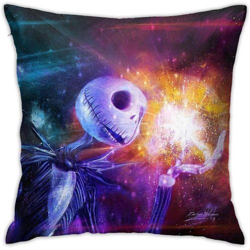 Jack Skellington. Housse De Coussin, Taie D'oreiller Décorative, 45x45cm